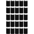 thumbnail image 3 of Paquete de 25 fundas estándar para enfriadores de latas de 12 oz – Fundas antideslizantes para latas/botellas/vasos – Banda de resorte fuerte para cerveza/refrescos/hielo – 12 oz y más – Negro, 3 of 5