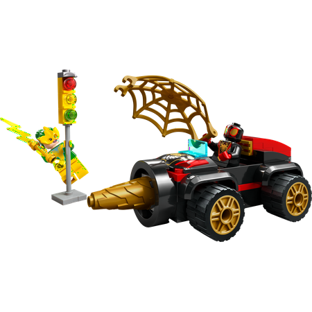 LEGO - Marvel Drill Spinner Vehicle, Miles "Spin" Morales Car, Marvel Toy, 10792
