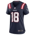 thumbnail image 2 of Women's Nike Matthew Slater Navy New England Patriots Game Jersey, 2 of 3