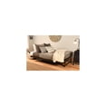 thumbnail image 6 of Futon Frame with Full Mattress - Hardwood Sofa Bed - Mocha Finish, 6 of 7