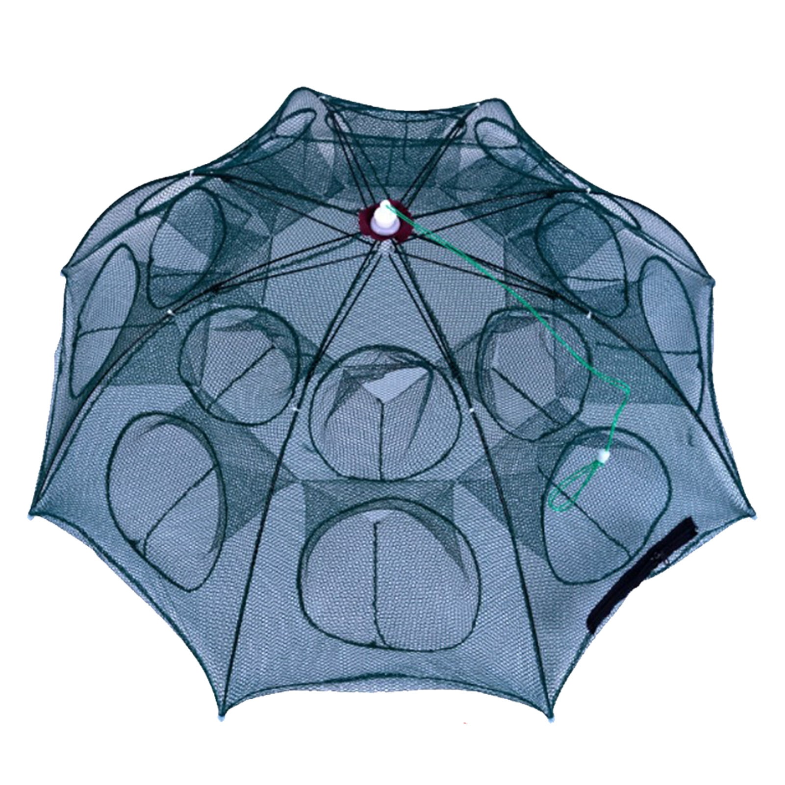 Piège à Pêche Pliable En Nylon - 6 Trous - Pour La Pêche De