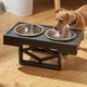 thumbnail image 2 of comida para perro comedero para mascota de alimentación, de material acero inoxidable, soporte para Gloria Dispensador de cuencos para mascotas, 2 of 9