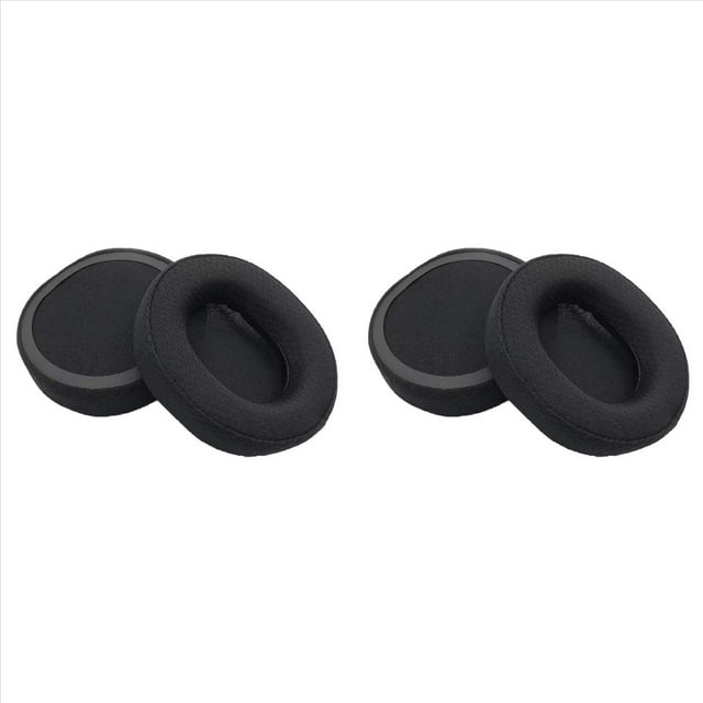 4X Almohadillas para los Oídos para Auriculares Inalámbricos Arctis 1/3/5/7/9/Pro Almohadillas de Esponja Aislantes para los Oídos Empalme de Rejilla