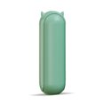 thumbnail image 1 of Mini ventilador portátil portátil recargable de oficina plegable gimnasio lindo ventiladores de refrigeración herramienta de refrigeración verano verano viajando verde Eigraketly HA012708-03B, 1 of 7