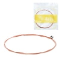 thumbnail image 4 of Single Acoustic Strings Individual Packaged 1 Strings Brass Coated Anti Replacement Strings for Acoustic Guitars, D, 4 of 4