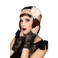 thumbnail image 2 of Gray Flapper Cloche Gloves Adult Halloween Accessory, 2 of 2