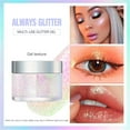 Pangliang Eyeshadow,Body Glitter Gel For Body Facial Hair And Lips
