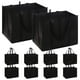 thumbnail image 1 of Bolsas de supermercado reutilizables DIOMMELL extra grandes 10 negras, 1 of 7