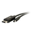 thumbnail image 1 of C2G 10ft 4K Mini DisplayPort to DisplayPort Cable - 4K 30Hz - Black - M/M - DisplayPort cable - DisplayPort (M) to Mini DisplayPort (M) - 10 ft - black, 1 of 4