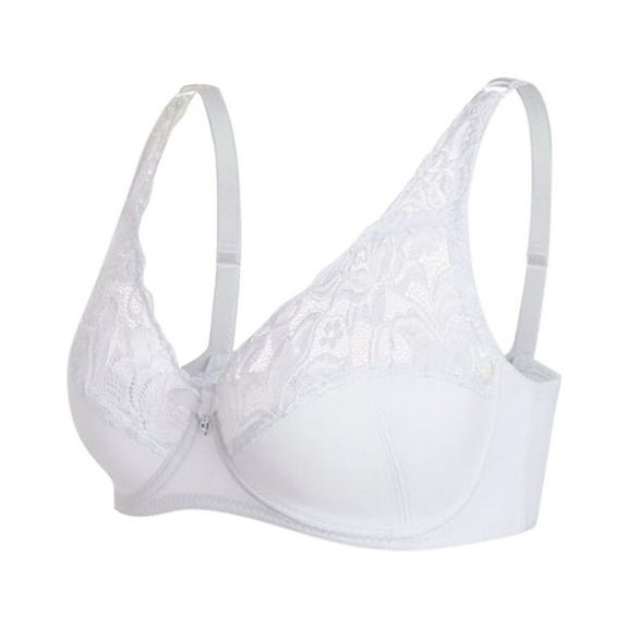 Lindreshi Sports Bras for Women Women Lace Adjusted-straps Top Bra Underwire Underwears Base Vest Style Lingerie