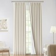 thumbnail image 1 of Cortinas Vision Home de lino opaco plisado natural de 3 m, 1 of 7