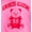 Surf Pink, variant on Wonder Nation Toddler Girls Graphic Hoodie with Long Sleeves, Sizes 12M-5T