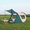 thumbnail image 6 of Pop-up Tent, 3 Person Camping Tent, Instant Portable Beach Tent, Easy Pop Up Shade Tents 2 Doors for Camping Hiking & Traveling with Carrying Bag, 6 of 7
