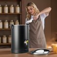 thumbnail image 1 of Wax Melter For Candle Making, 5.3 Qts, Fast And Even Heating, With Easy Pour Spout And Temperature Control, Hourglass Base For Non-Stick Smooth Flow, Wax Melting Pot For Making Candles Soaps, 1 of 10