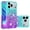 iPhone 17 Pro, variant on Havilah For iPhone 17 TPU Case Gradient Quicksand Phone Back Cover - Sky Blue+Purple