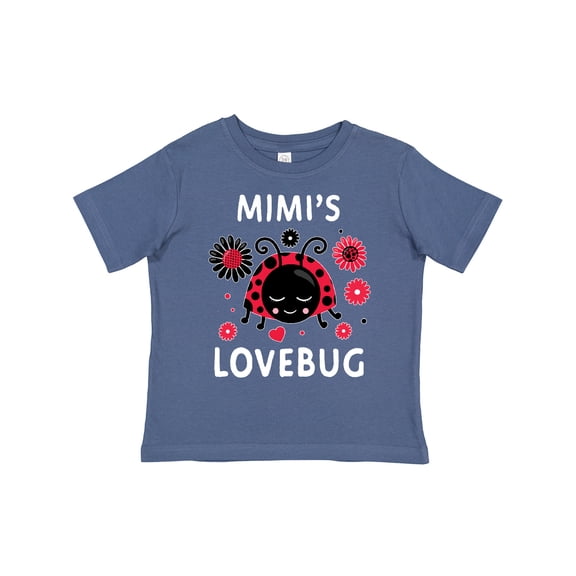 Inktastic Valentine's Day Mimi's Lovebug Boys or Girls Toddler T-Shirt