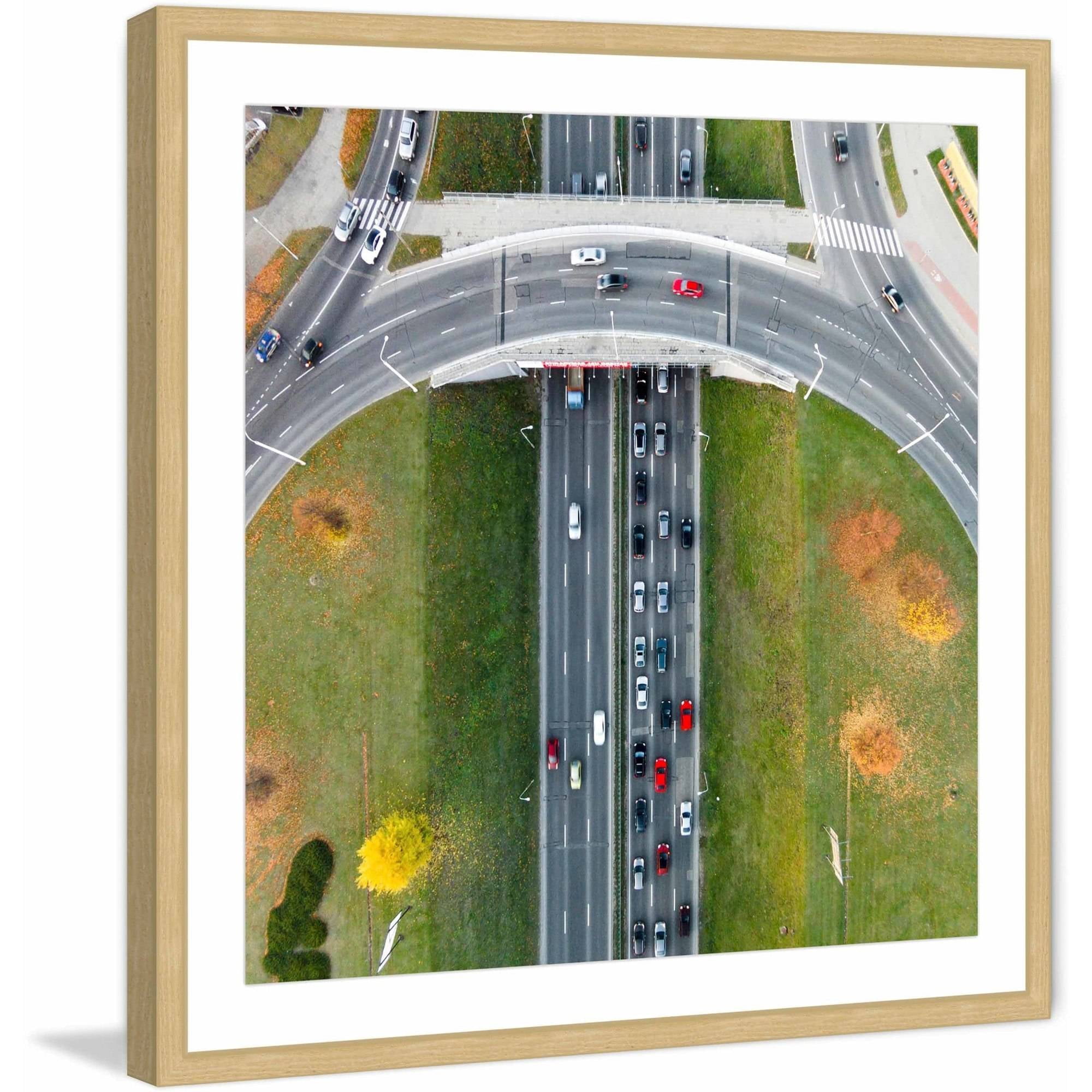 "Underpass" Framed Painting Print