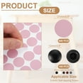 thumbnail image 2 of Uxcell 540Pcs Screw Cap Stickers and 100Pcs Screw Covers, 21mm Self Adhesive Screw Hole Covers Hole Stickers for Furniture Cabinet Shelf Decoration, Pink, 2 of 7