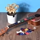 thumbnail image 5 of Guitarra Púas Guitarra Accesorios 0,46mm Grosor Multicolor para Acústica Guitarra, Eléctrica Guitarra, Bajo Guitarra Paquete de 50, 5 of 5