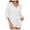 White, variant on RMGVDSD Women's Casual Two Piece Outfits Classic Lapel Long Sleeve Button Down Shirts With Matching Shorts Set Trendy Beach Travel Outfits