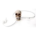 thumbnail image 4 of Halloween Skeleton Key Holder Realistic Human Skull Decor Bobbin Winder Wall Hanging Charging Cables, 4 of 4
