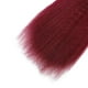 thumbnail image 4 of Hair Bundles Vinmdonm 9J, color rojo vino, color yaki, liso, 40 cm, 4 of 6