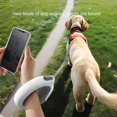 thumbnail image 5 of angle-Free Retractable Dog Leash | 3M Strong Nylon Tape | One-Handed Brake, Pause, Lock (White) Dog Walking Leash with LED, 5 of 5