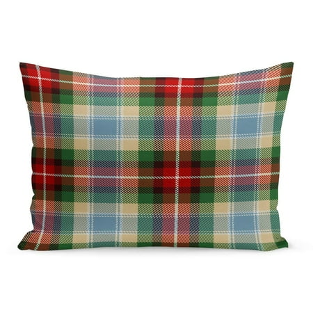 Camel Lights Cigarette - ECCOT Abstract Tartan Red Blue Green Black Camel Beige Pillowcase Pillow Cover Cushion Case 20x30 inch