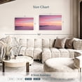 thumbnail image 4 of Elephant Stock Pink Sunrise Wall Art - Horizontal Canvas Wall Art - Lobby Wall Decor - Nature Canvas - Pink And Blue Decor - 30" x 20", 4 of 8