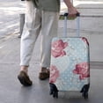 thumbnail image 3 of Pioneer Flower Floral Print Pattern Luggage Cover Fashion Suitcase Cover Baggage Covers Fit 25-28 Inch Luggage (Go Travel), 3 of 5
