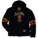 thumbnail image 1 of Sudadera con capucha IZOD y cremallera completa para hombre azul extragrande, 1 of 1