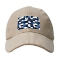 thumbnail image 4 of Baseball Cap Bent Eaves Design 6 Piece Cap Body Breathable Not Hot Plastic Cap Drag For Daily Travel Vacation Plaid Fall Camo Royalblue_4 Beige, 4 of 8