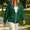 Green#women's full zip hoodie, variant on lcziwo Women's Zipper Hoodie Oversized Waffle Long Sleeve Hoodies with Pockets Solid Color Trendy Drawstring Jackets Fall 2026 Dark Gray,L