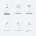 thumbnail image 1 of Pager Multifunctional WiFi Pager Smart Wireless SOS Medical Alert System Fall Alert Device Nurse Alert System Alert Button Doorbell App Mobile Phone Control for Elderly Patients, 1 of 7