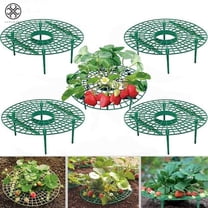 Luxtrada 5PCS Strawberry Stand Frame Holder Balcony Planting Rack Fruit Support Plant Flower Climbing Vine Pillar Gardening Stand