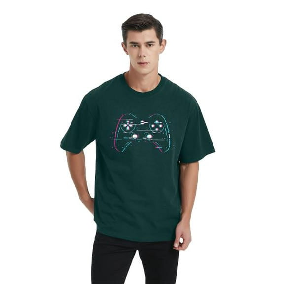 Whichone Graphic Tshirts for Men M - 3XL Cool Edgy Trippy Design Casual Tees Streetwear Game Console