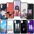 thumbnail image 2 of Carcasa Suave OPPO A53 A32 2020 A15 A55 A56 A53S A15S A92 A72 A52 Reno 5F 5 Lite Funda De Silicona B3-PG78 Kpop Bangtan Boys BTS POP Logo Protectora, 2 of 4