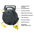 thumbnail image 2 of 40 Ft 12/3 Retractable Extension Cord Reel, Circuit Breaker, 2 of 5