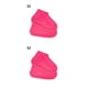 thumbnail image 4 of Matsuzay Cubierta de zapatos Protector de zapatos impermeable de silicona Cubrezapatos antideslizantes resistentes al desgaste, rosa, M Rosado METRO 2piezas, 4 of 6