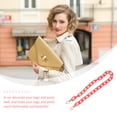 thumbnail image 2 of Weiweiguan 1Pc Acrylic Chain with Metal Buckles Beautiful Handbag Chain Bag Chain for DIY, 2 of 6