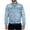 Light Blue, variant on Baggy Jacket Jerdar Men's Vintage Motorcycle Solid Color Button Pocket Long Sleeved Denim Jacket