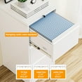 thumbnail image 4 of INTERGREAT 3 Drawer File Cabinet, White Metal Filing Cabinet with Lock, Locking Tall File Cabinets with 4 Adjustable Hanging Frame for Home Office, 4 of 7