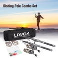 thumbnail image 4 of Spinning Rod,Reel Rod Set 2pcs Rod Carbon Fiber Pole Combo Set Combo Set 2pcs Fiber Rod Reels Eryue Rod Combo Reel Poles Combo Reel Carbon Huiop Portable, 4 of 6