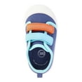 thumbnail image 3 of Wonder Nation Baby and Toddler Kids Two Strap Bump Toe Sneakers, 3 of 5