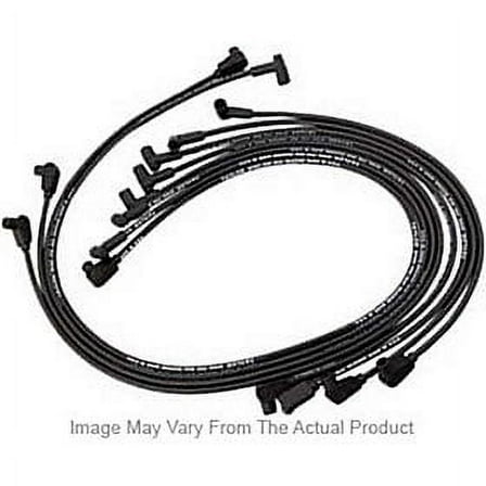 Taylor Wire / Vertex 84071 TAY84071 THUNDERVOLT 8.2 CUSTOM 8 CYL BLACK Fits select: 1980-1992 DODGE D-SERIES, 1970-1992 DODGE W-SERIES