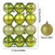 thumbnail image 3 of Teissuly 24Pcs Christmas Tree Ornament Pendant Party Supplies Tree Hanging Plastic Ball 4cm/1.57in Teissuly WER202310161414, 3 of 4