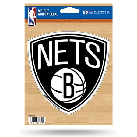 NBA Brooklyn Nets Die-Cut Vinyl Decal with Backing