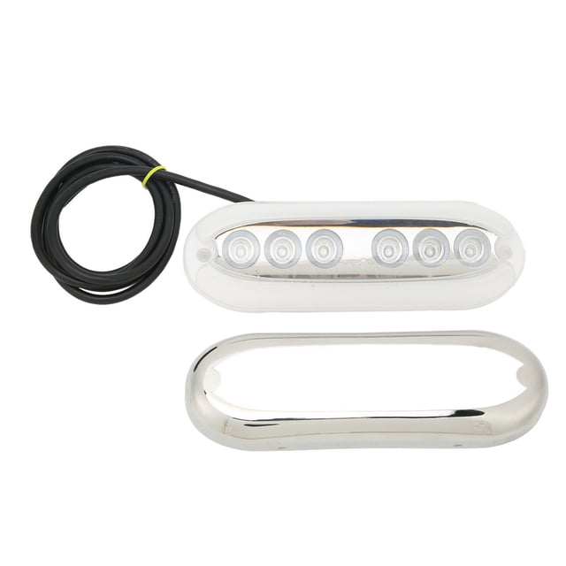 Boat Underwater Light, Rust Proof Strong Sealing Environmental Protection LED Underwater Light Low Power Loss for Boats White Light/9.5W,Blue Light/9.5W,RGB/16W,RGBW/22.5W