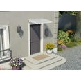thumbnail image 4 of Canopia by Palram Lyra Twin-Wall Door Cover Awning, 4 of 5