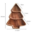 thumbnail image 7 of Christmas Tree Shaped Dish 3 Girds Snack Plate Partitioned Dinner Plate Dessert Serving Dishes for Wedding Dinner Table Decor, 7 of 7